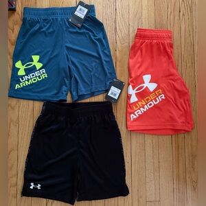 Under Armour boys size 6 shorts new